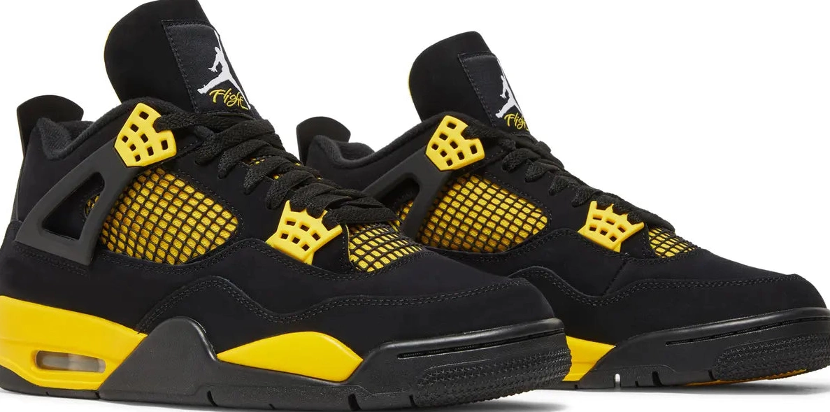 4 Retro Jordan 2023 Air 'Yellow Thunder' 0729